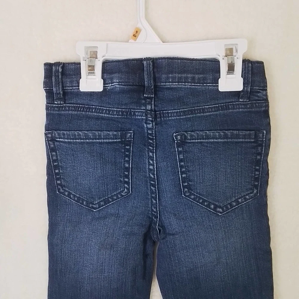 OshKosh‎ High Rise Slim Fit Button Fly Jeans Girl's Size 6 in Medium Wash